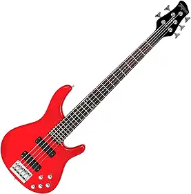 CONTRABAIXO ATIVO CLASSIC TAGIMA MILLENIUM 5 CORDAS METALLIC RED
