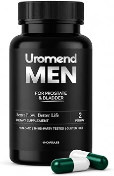 Mens Advanced Prostate Support with Pumpkin Seed | Saw Palmetto | Stinging Nettle | Turmeric | 6-in-1 Formula | DHT Blocker | Urinary Health | Gluten & Sugar Free | Made in USA | 60 Capsules