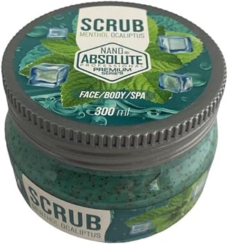 Mentol okalipt s y z ve v cut f r as  300 ml | peeling y z | peeling v cut | y z ve v cut ve spa | cilt bak m  | kad nlar ve erkekler i in ferahlat c  peeling