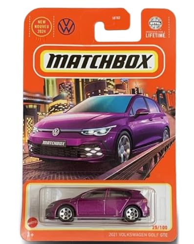 Matchbox 2021 Volkswagen Golf GTE 25/100, Purple