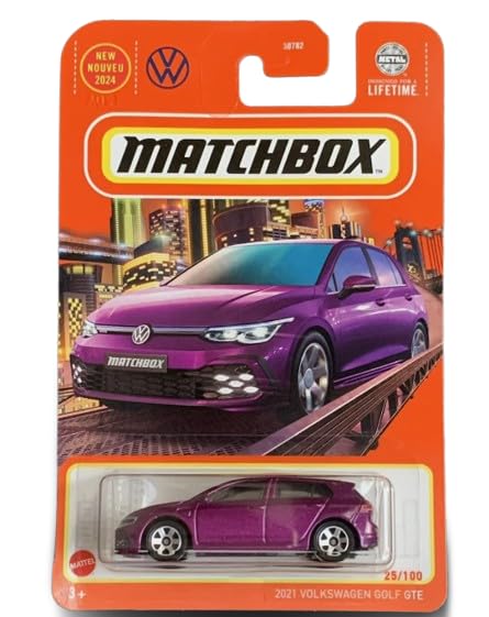 Amazon | Matchbox 2021 フォルクスワーゲン ゴルフ GTE 25/100