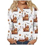 AMA Jersey para mujer de poliéster suave con botones, suéter corto de manga larga otoño básico Crewnec blusa camisa mujer patrón ciclismo elástico, 01-blanco, S