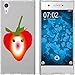 Produktbild PhoneNatic Case kompatibel mit Sony Xperia XA1 Ultra Silikon-Hülle Sommer Erdbeere M4
