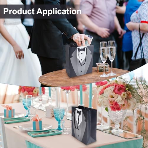Sac cadeau papier rigide pour éviter les déchirures emballage solide de mariage