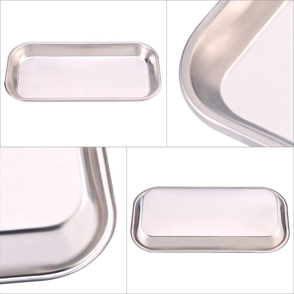 Amazon｜トレー ステンレス鋼製 22.5 x 11.5 x 2cm｜バット オンライン通販