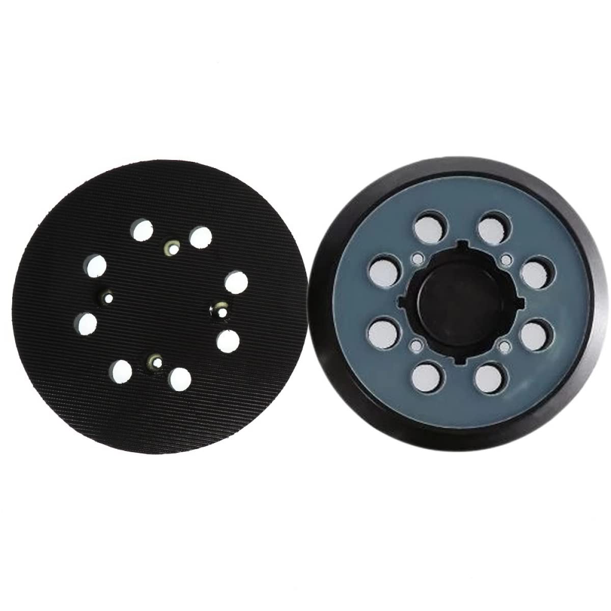 DAZZLEEX Protezione per cuscinetti di supporto, 3 pezzi, 125 mm, 8 fori, per levigatrice DWE6423
