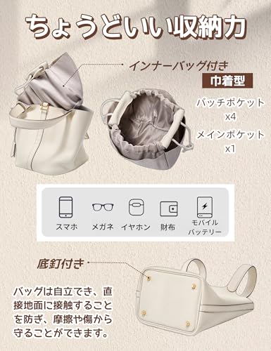 HIKKER-LINK ハンドバッグ レディース バケットバッグ の商品画像 4