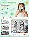 TIATUA Kids Instant Print Camera, Christmas Birthday Gifts for Girls and Boys, 1080P HD Video Digital Kids Camera with Print Paper & 32G Card, Toddler Toy for 3-14 Years Old (Green)