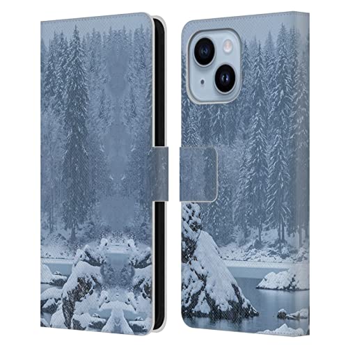 Étui portefeuille iPhone 14 Plus avec fentes pour cartes et protection intégrale en cuir