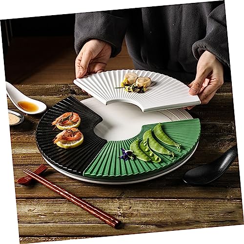 Plato de cerámica estilo japonés para sushi miniatura 3