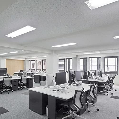 Image of Luxrite F32T8 /741 32W 48 Inch T8 Fluorescent Tube Light Bulb, 4100K Cool White, 2850 Lumens, G13 Medium Bi-Pin Base, LR20732, 10-Pack
