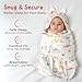JoyCrafted-FBL Sleep Sack 0-3 Months: 3-Way Adjustable Swaddles for Newborns, Baby Essentials, 100% Cotton Lining with Polyester Fabric, Perfect Newborn Swaddle Blanket for New Moms
