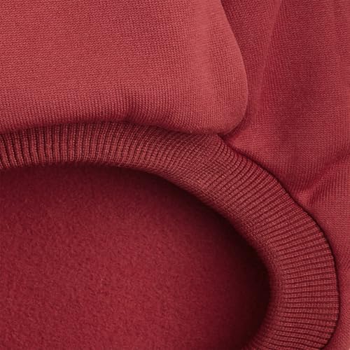 Image of Soft Puppy Sweater for Small Dogs Winter Knit Pullover, Wine L
