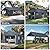 GREEN PARTY Carport, 13'x24' Extra Large Heavy Duty Carport with Roll-up Windows, Waterproof & 12 Legs Car Canopy Portable Garage Shelter with Removable Sidewalls & Doors for Car, Truck, SUV, Boat