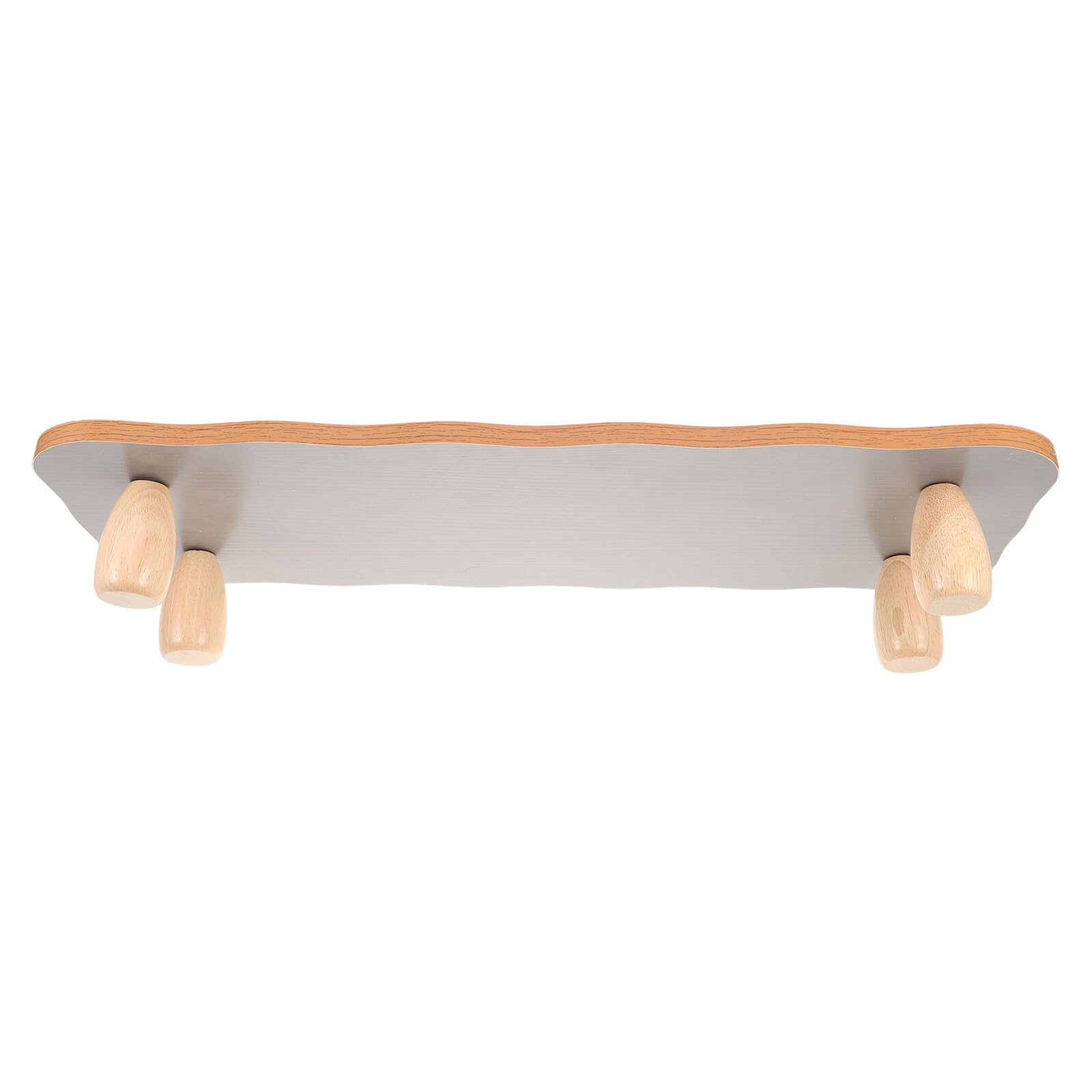 Rehausseur de moniteur ergonomique en bois contre le mal de dos