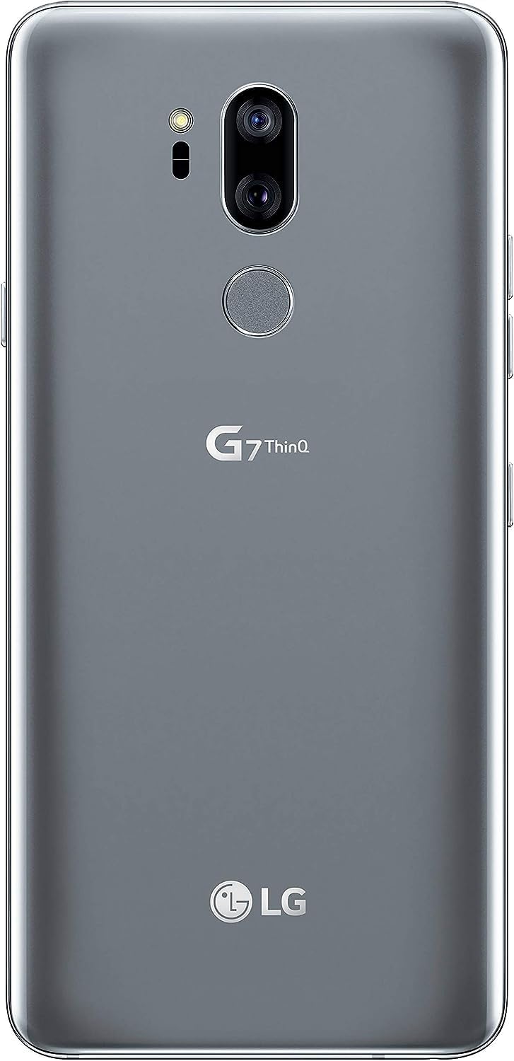 LG G7 ThinQ 6.1in LM-G710TM TMobile 64GB Android Smartphone (Renewed) (Platinum Gray)