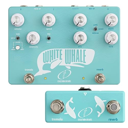 Crazy Tube Circuits/White Whale V2 MODULATION/TREMOLO/REVERB + White Whale V2 Remote [��p�t�b�g�X�C�b�`�����w��]