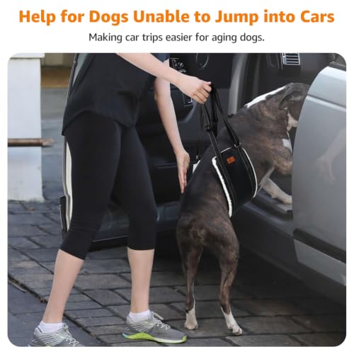 Image of LOOBANI Adjustable Dog Sling for Large Dogs Hind Leg Support ACL Recovery
