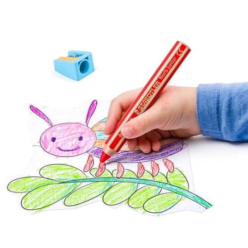 Crayons de couleur Staedtler Noris Junior gros module étui de 12 - 3