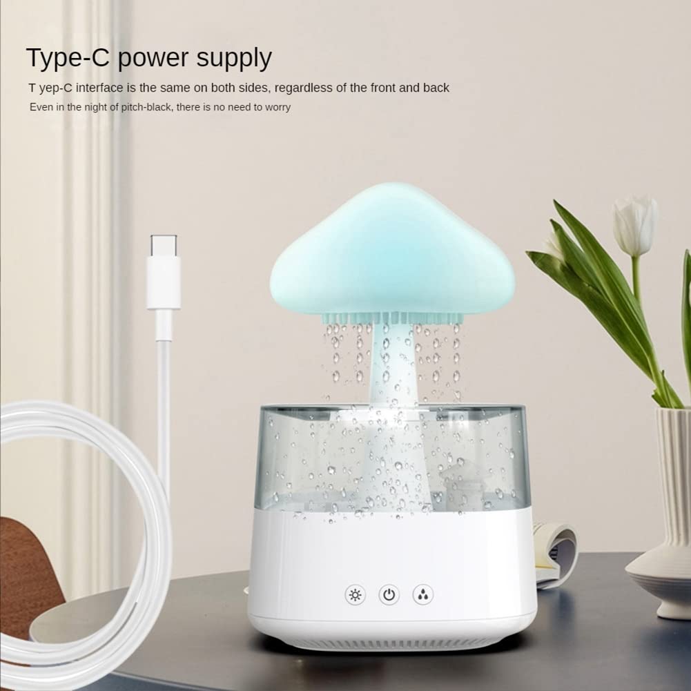 Nube Umidificatore Aromaterapia Macchina Atomizzatore Alimentazione Domestica 5V 2A Non Ricaricabile