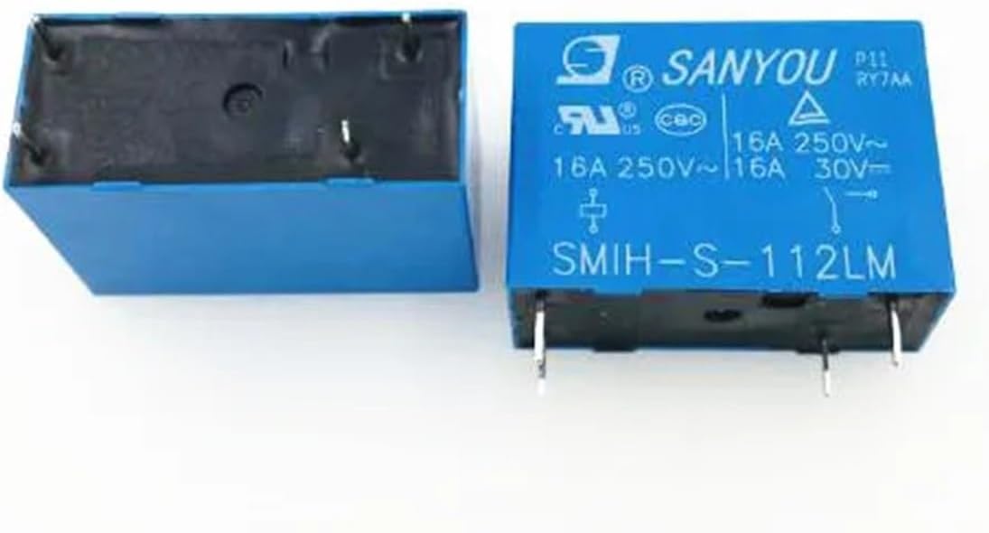 12V Relay SMIH-S-112LM 12VDC DC12V 16A 250VAC 4PIN(20PCS)
