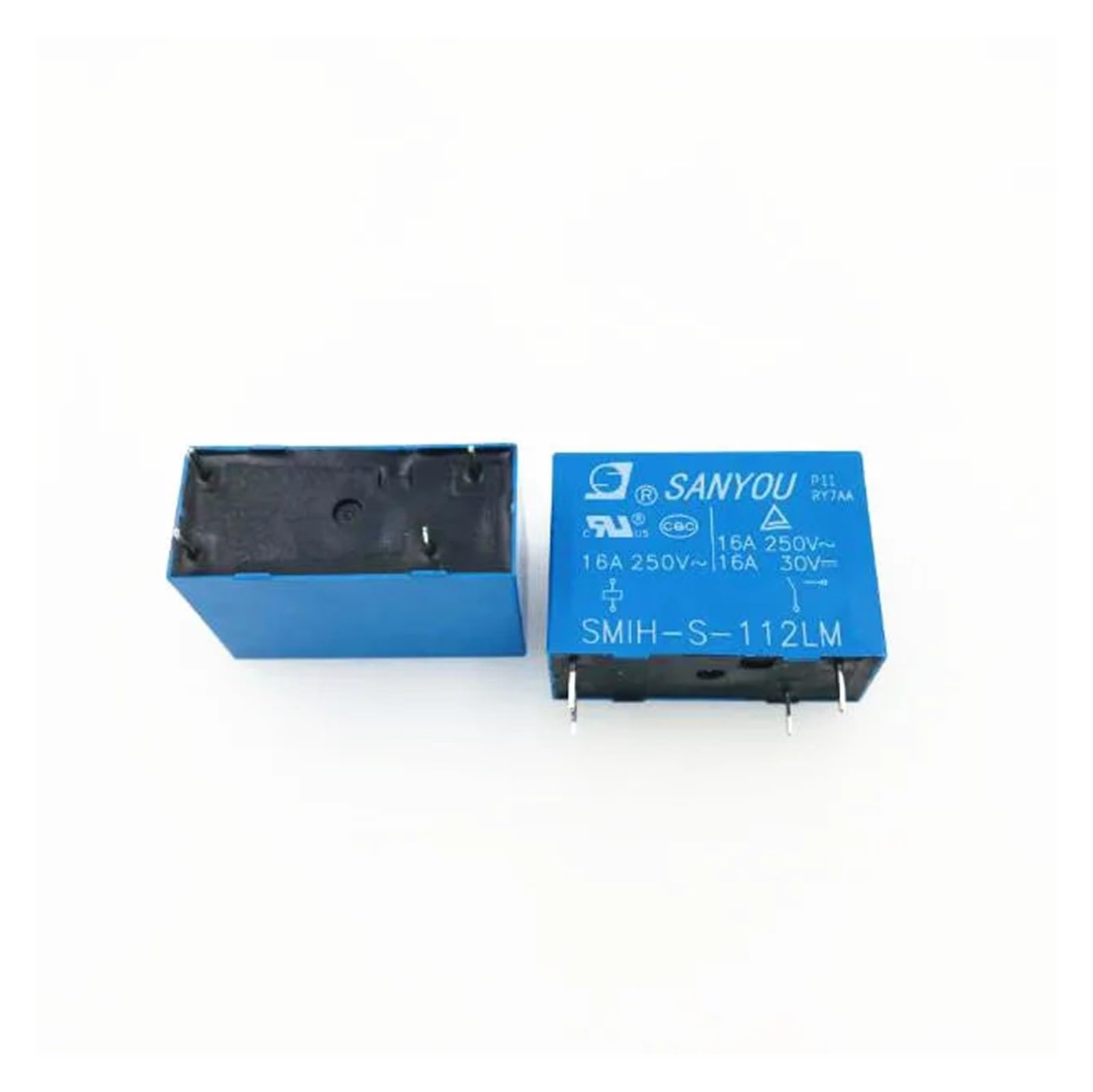 JFQOWCMP 12V Relay SMIH-S-112LM 12VDC DC12V 16A 250VAC 4PIN(50PCS)