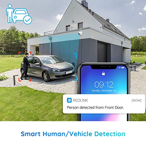 Reolink 4K PoE Buiten Beveiligingscamera met 3x Optische Zoom, Persoon/Voertuig Detectie, Dome CCTV IP Camera met Slimme… - Image 3