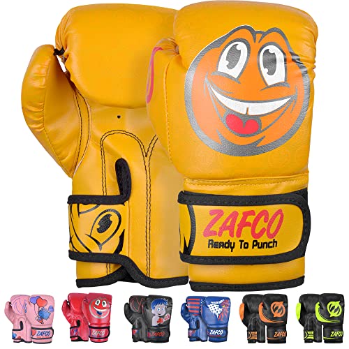 Gants de boxe pour enfants Zafco équipement Junior pour entraînement MMA