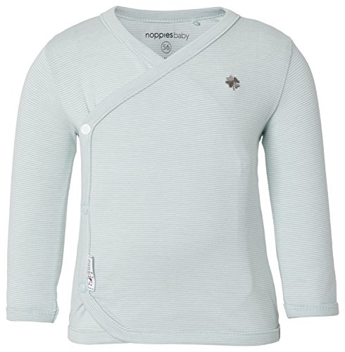 Noppies Kids U tee LS Soly yd Camiseta, Grün (Grey Mint C175), 1 Meses para Hombre
