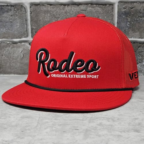 Image of Vexil American Rancher Adjustable Snapback Western Lifestyle Rodeo Southwest Inspired Meshback Hat