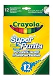 crayola scoot 12 verschiedene leuchtende kräftige Farben