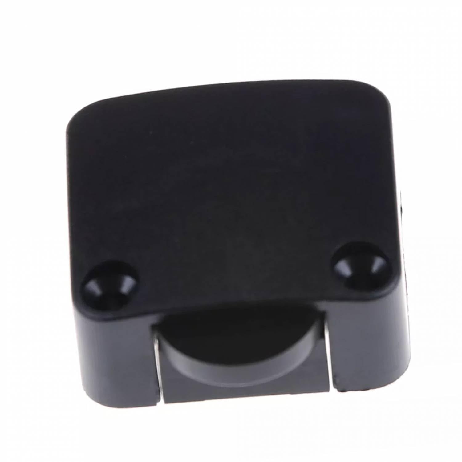 4 x Door Contact Switches Cabinet Switch Contact Switch 2A 250V Chest Switch Door Switch for Furniture Door Furniture Switch Button Light Switch Black - Image 2