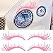 Elegaperma 4 Pcs Eyelashes Decal for Car Headlights,Waterproof Eye Lashes for Car Head Lights,Pink Cars Eyelashes for Headlights,Universal Auto Decorations Exterior Stickers for SUV Truck(Pink)
