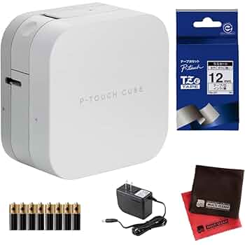P TOUCH CUBE 美品　ラベル付 PT-P710BT（P-TOUCH CUBE)(18・24㎜テープ対応モデル)｜ブラザー