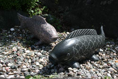 美濃焼 鯉 水野守山 置物 大小セット 美濃焼 鯉 水野守山 置物 大小セット