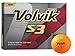 Volvik Golf S3 Orange Color Golf Balls