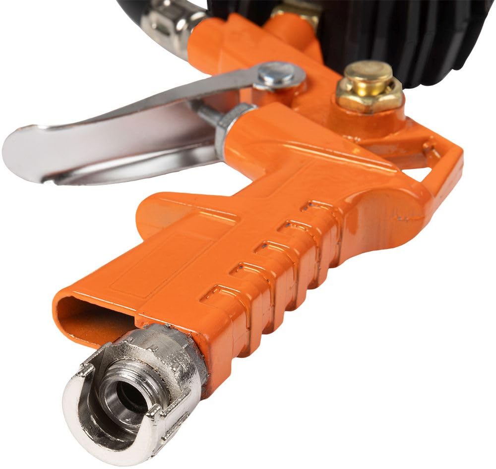 Manometro Con Pistola Per Gonfiaggio Pneumatici - 16 Bar/220 PSI, Tubo 33 Cm - Foto 5