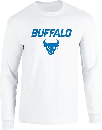 University of Buffalo Long Sleeve Shirt, Officially Licensed