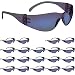 3M Virtua Protective Eyewear 11331-00000-20 Blue Mirror HC Lens, Blue Mirror Temple