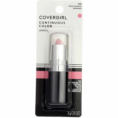 Lápiz labial de color continuo Covergirl Cuarzo Rosa 415 Lápiz labial de color continuo Covergirl Cuarzo Rosa 415