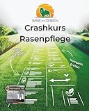 WISEandGREEN Crashkurs Rasenpflege: Alles Wichtig - Kompakt Erklärt
