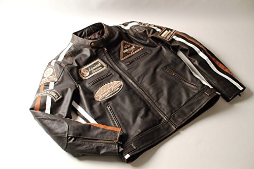 Amazon | DEGNER(デグナー) ヴィンテージレザージャケット COW:牛革