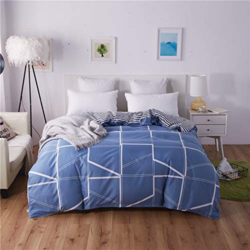 Housse de couette à carreaux pour éliminer les draps rêches et redécorer la chambre ado
