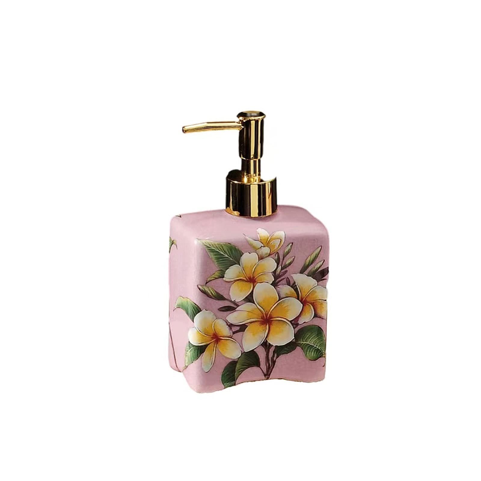 Kitchen Soap Dispenser Ceramic Lotion Bottle Household Soap Dispenser, Refillable Soap Dispenser Can Be Used In Kitchen, Bathroom, Hotel Handsoaps Dispenser(F)