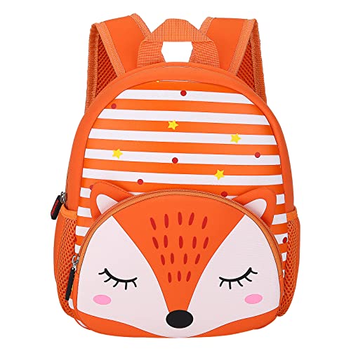 BAIGIO Mochila Guarderia Niño Mochila Infantil Kindergarten Mochilas Pequeñas Escolares de Dibujos Animados Animales para Niñas Primaria Linda Bolso Bebe Guarderia Preescolar para 3-5 Años