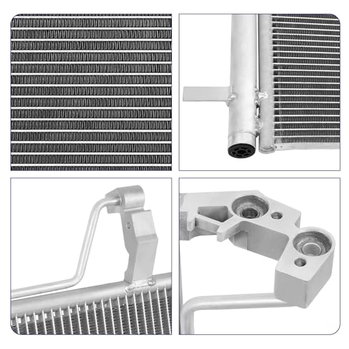 Image of Air Conditioning A /C Condenser Compatible with Ford C-Max Escape # 4106, CV6Z19712B, CV6Z19712KB