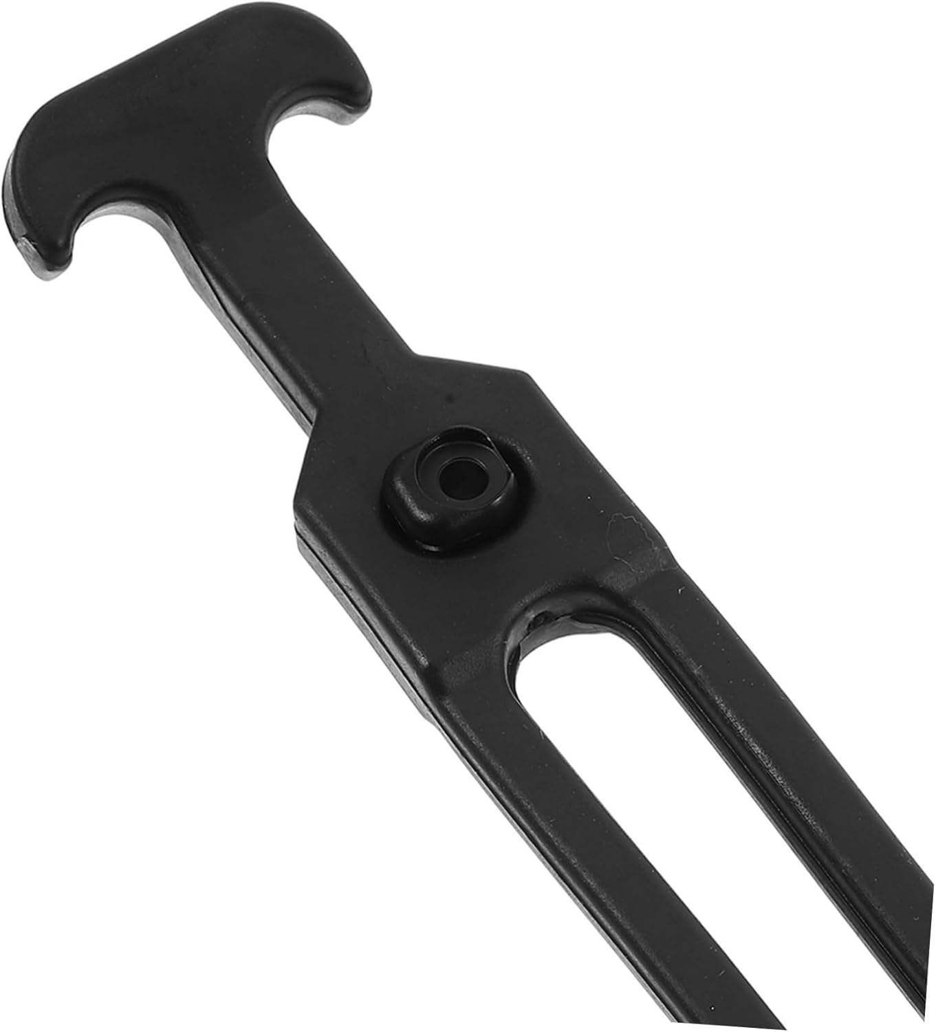 HOMSFOU 8pcs Elastic Draw Latches T-Handle Hasp Lock for Toolbox and Engineering Machine Hood