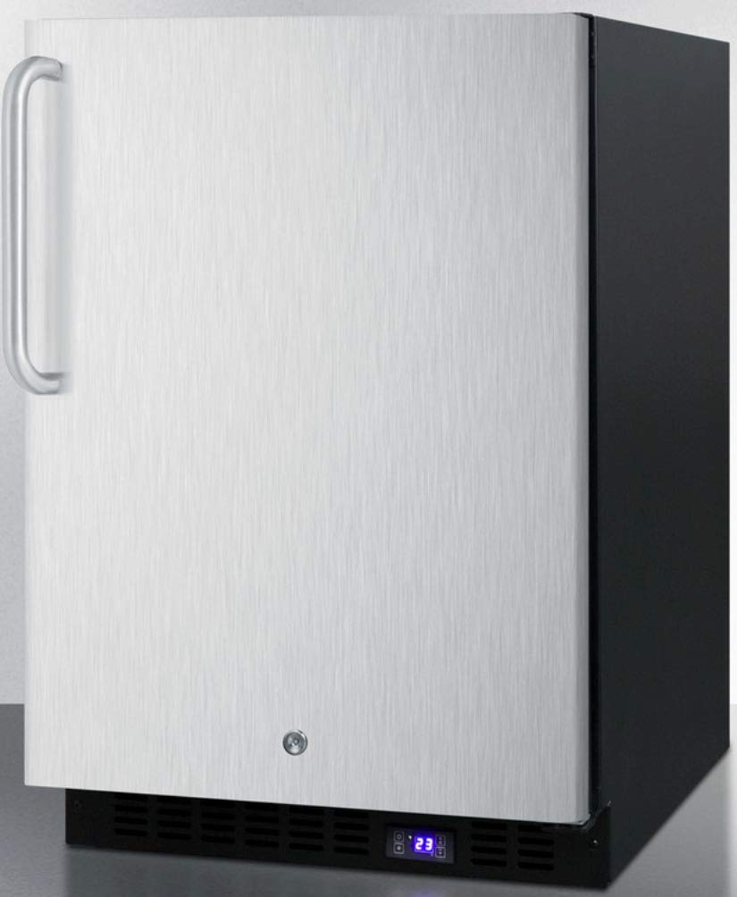 Summit Spff51ossstb Outdoor Undercounter Freezer, Stainless Steel on Fridge.com - View 2