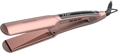 GAMA Professional Hair Straightener Keration X-Wide Digital Straightening 230 °C