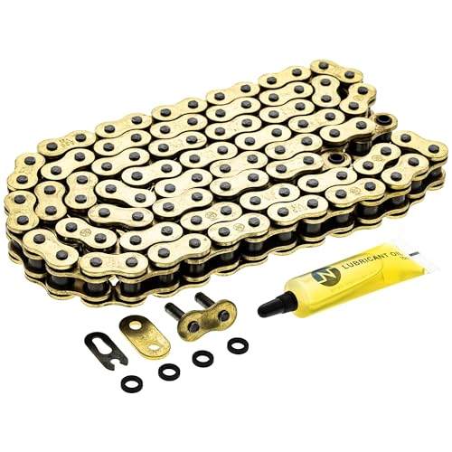 NICHE Gold 525 X-Ring Chain 98 Links with Connecting Master Link
